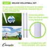 Deluxe Volleyball Set, Official-size Volleyball, Volleyball Net