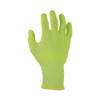 Proflex 7040 Ansi A4 Cr Food Grade Gloves, Lime, Medium, Pair