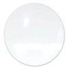 Coda Low Profile Circular Magnetic Glassboard, 24" X 24", White Surface