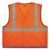 Glowear 8216ba Class 2 Breakaway Mesh Id Holder Vest, Polyester, Small/medium, Orange Glowear 8216ba Class 2 Breakaway Mesh Id Holder Vest, Polyester, Small/medium, Orange