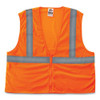 Glowear 8205z Class 2 Super Economy Mesh Vest, Polyester, Orange, 4x-large/5x-large Glowear 8205z Class 2 Super Economy Mesh Vest, Polyester, Orange, 4x-large/5x-large