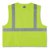 Glowear 8225z Class 2 Standard Solid Vest, Polyester, Lime, Small/medium