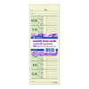 Time Cards For Pyramid 1000 Time Clock, Two Sides, 3.38" X 9", 200/pack Time Cards For Pyramid 1000 Time Clock, Two Sides, 3.38" X 9", 200/pack
