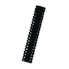 Plastic Comb Bindings, Oval, 2" Diameter, 500 Sheet Capacity, Black, 40/pack Plastic Comb Bindings, Oval, 2" Diameter, 500 Sheet Capacity, Black, 40/pack