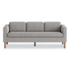Parkwyn Series Sofa, 77" X 26.75" X 29", Light Gray