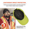 Skullerz 8947 Lightweight Baseball Hat And Bump Cap Insert, X-large/2x-large, Lime
