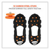 Trex 6304 One-piece Step-in Full Coverage Ice Cleats, Large, Black, Pair Trex 6304 One-piece Step-in Full Coverage Ice Cleats, Large, Black, Pair
