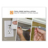 Led Dimmable Under Counter Lighting With Motion Sensor And Magnetic Option One-bar Kit, 0.78w X 0.39h, 9" Length Led Dimmable Under Counter Lighting With Motion Sensor And Magnetic Option One-bar Kit, 0.78w X 0.39h, 9" Length