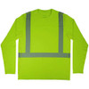 Chill-its 6688 Type R Class 2 Cooling Hi-vis Sun Shirt With Uv Protection, 2x-large, Lime