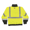 Glowear 8379 Class 3 Hi-vis Fleece Lined Bomber Jacket, Lime, 5x-large Glowear 8379 Class 3 Hi-vis Fleece Lined Bomber Jacket, Lime, 5x-large