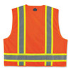Glowear 8248z Class 2 Two-tone Surveyors Zipper Vest, Polyester, Small/medium, Orange Glowear 8248z Class 2 Two-tone Surveyors Zipper Vest, Polyester, Small/medium, Orange
