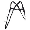 Squids 3132 Barcode Scanner Lanyard Harness, Small: 13" Arm Strap, 32" Long Lanyard Strap, Black
