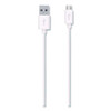 Mixit Micro Usb Chargesync Cable, 4 Ft, White Mixit Micro Usb Chargesync Cable, 4 Ft, White
