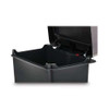 Premier Series Iii Step-on Waste Container, 12.4 Gal, Plastic, Black/stainless Steel Premier Series Iii Step-on Waste Container, 12.4 Gal, Plastic, Black/stainless Steel