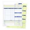 Multipart Job Invoice Forms, Two-part Carbonless, 8.5 X 10.94, 100 Forms Total