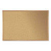 Natural Cork Bulletin Board With Wood Frame, 120.5" X 48.5", Tan Surface, Oak Finished Wood Frame Natural Cork Bulletin Board With Wood Frame, 120.5" X 48.5", Tan Surface, Oak Finished Wood Frame