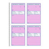 Important Message Book, Two-part Carbonless, 4 Forms/sheet, 200 Forms Total Important Message Book, Two-part Carbonless, 4 Forms/sheet, 200 Forms Total