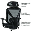 Alera Taunton Ergonomic Mesh Swivel Task Chair, Supports Up To 275lb, 17.44 To 20.98 Seat Height, Black Seat/back, Black Base Alera Taunton Ergonomic Mesh Swivel Task Chair, Supports Up To 275lb, 17.44 To 20.98 Seat Height, Black Seat/back, Black Base