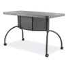 Teacher's Workpod Desk, 48" X 24" X 30", Charcoal Slate Teacher's Workpod Desk, 48" X 24" X 30", Charcoal Slate