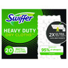 Heavy-duty Dry Refill Cloths, 10.3 X 7.8, White, 20/pack, 4 Packs/carton Heavy-duty Dry Refill Cloths, 10.3 X 7.8, White, 20/pack, 4 Packs/carton