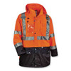 Glowear 8386 Class 3 Hi-vis Outer Shell Jacket, Polyester, X-large, Orange Glowear 8386 Class 3 Hi-vis Outer Shell Jacket, Polyester, X-large, Orange