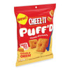 Puff'd Crackers, Double Cheese, 3 Oz Bag, 6/carton Puff'd Crackers, Double Cheese, 3 Oz Bag, 6/carton