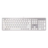 Akb-730uw Keyboard, Silver/white Akb-730uw Keyboard, Silver/white