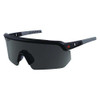 Skullerz Aegir Anti-scratch/enhanced Anti-fog Safety Glasses, Black Nylon Impact Frame, Smoke Polycarbonate Lens Skullerz Aegir Anti-scratch/enhanced Anti-fog Safety Glasses, Black Nylon Impact Frame, Smoke Polycarbonate Lens