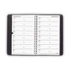Telephone/address Book, 4.78 X 8, Black Simulated Leather, 100 Sheets Telephone/address Book, 4.78 X 8, Black Simulated Leather, 100 Sheets