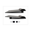 Antimicrobial Gel Keyboard Wrist Rest Platform, 19.6 X 10.6, Black/gray/silver Antimicrobial Gel Keyboard Wrist Rest Platform, 19.6 X 10.6, Black/gray/silver