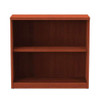 Alera Valencia Series Bookcase, Two-shelf, 31.75w X 14d X 29.5h, Med Cherry