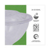 Renewable And Compostable Salad Bowls With Lids, 24 Oz, Clear, 50/pack, 3 Packs/carton Renewable And Compostable Salad Bowls With Lids, 24 Oz, Clear, 50/pack, 3 Packs/carton