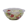 Renewable And Compostable Salad Bowls With Lids, 24 Oz, Clear, 50/pack, 3 Packs/carton Renewable And Compostable Salad Bowls With Lids, 24 Oz, Clear, 50/pack, 3 Packs/carton