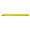 Ticonderoga Beginners Woodcase Pencil With Microban Protection, Hb (#2), Black Lead, Yellow Barrel, Dozen