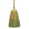 Upright Corn/fiber Broom, Plastic Bristles, 56" Overall Length, Natural, 6/carton Upright Corn/fiber Broom, Plastic Bristles, 56" Overall Length, Natural, 6/carton