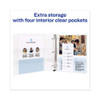 Heavy-duty View Binder With Durahinge, One Touch Ezd Rings/extra-wide Cover, 3 Ring, 1.5" Capacity, 11 X 8.5, White, (1319) Heavy-duty View Binder With Durahinge, One Touch Ezd Rings/extra-wide Cover, 3 Ring, 1.5" Capacity, 11 X 8.5, White, (1319)