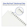 Preprinted Legal Exhibit Side Tab Index Dividers, Avery Style, 25-tab, 176 To 200, 11 X 8.5, White, 1 Set, (1337) Preprinted Legal Exhibit Side Tab Index Dividers, Avery Style, 25-tab, 176 To 200, 11 X 8.5, White, 1 Set, (1337)