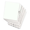 Avery-style Preprinted Legal Side Tab Divider, Exhibit A, Letter, White, 25/pack, (1371) Avery-style Preprinted Legal Side Tab Divider, Exhibit A, Letter, White, 25/pack, (1371)