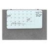Cubicle Glass Dry Erase Board, 12 X 12, White Cubicle Glass Dry Erase Board, 12 X 12, White