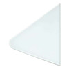 Cubicle Glass Dry Erase Board, 12 X 12, White Cubicle Glass Dry Erase Board, 12 X 12, White