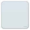 Cubicle Glass Dry Erase Board, 12 X 12, White Cubicle Glass Dry Erase Board, 12 X 12, White
