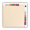 Heavyweight Manila End Tab Conversion File Folders, Straight Tabs, Letter Size, 0.75" Expansion, Manila, 100/box Heavyweight Manila End Tab Conversion File Folders, Straight Tabs, Letter Size, 0.75" Expansion, Manila, 100/box