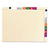 Heavyweight Manila End Tab Conversion File Folders, Straight Tabs, Letter Size, 0.75" Expansion, Manila, 100/box Heavyweight Manila End Tab Conversion File Folders, Straight Tabs, Letter Size, 0.75" Expansion, Manila, 100/box