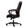 Hvl402 Series Executive High-back Chair, Supports Up To 250 Lb, 17" To 21" Seat Height, Brown Seat/back, Black Base Hvl402 Series Executive High-back Chair, Supports Up To 250 Lb, 17" To 21" Seat Height, Brown Seat/back, Black Base