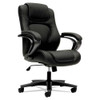 Hvl402 Series Executive High-back Chair, Supports Up To 250 Lb, 17" To 21" Seat Height, Brown Seat/back, Black Base Hvl402 Series Executive High-back Chair, Supports Up To 250 Lb, 17" To 21" Seat Height, Brown Seat/back, Black Base