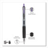 Signo 207 Gel Pen, Retractable, Medium 0.7 Mm, Purple Ink, Smoke/black/purple Barrel, Dozen Signo 207 Gel Pen, Retractable, Medium 0.7 Mm, Purple Ink, Smoke/black/purple Barrel, Dozen
