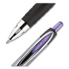 Signo 207 Gel Pen, Retractable, Medium 0.7 Mm, Purple Ink, Smoke/black/purple Barrel, Dozen Signo 207 Gel Pen, Retractable, Medium 0.7 Mm, Purple Ink, Smoke/black/purple Barrel, Dozen