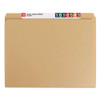 Heavyweight Kraft File Folder, Straight Tabs, Letter Size, 0.75" Expansion, 11-pt Kraft, Brown, 100/box Heavyweight Kraft File Folder, Straight Tabs, Letter Size, 0.75" Expansion, 11-pt Kraft, Brown, 100/box