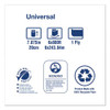 Universal Hand Towel Roll, 7.88" X 800 Ft, Natural, 6 Rolls/carton Universal Hand Towel Roll, 7.88" X 800 Ft, Natural, 6 Rolls/carton