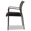Alera Eikon Series Stacking Mesh Guest Chair, Supports Up To 275 Lb, Black, 2/carton Alera Eikon Series Stacking Mesh Guest Chair, Supports Up To 275 Lb, Black, 2/carton